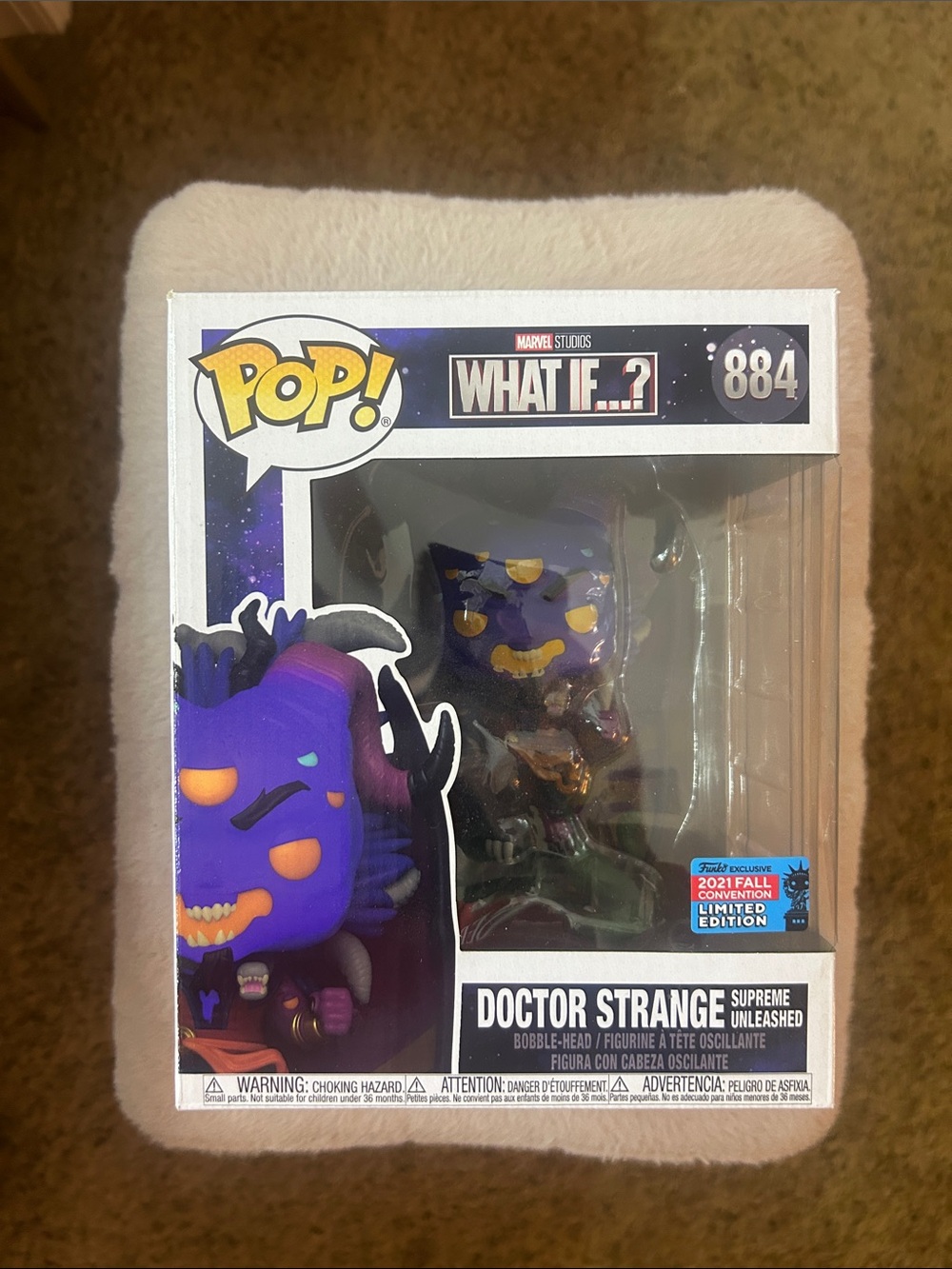 Funko Doctor Strange Supreme Unleashed Vinyl Figure - Purple & Gold